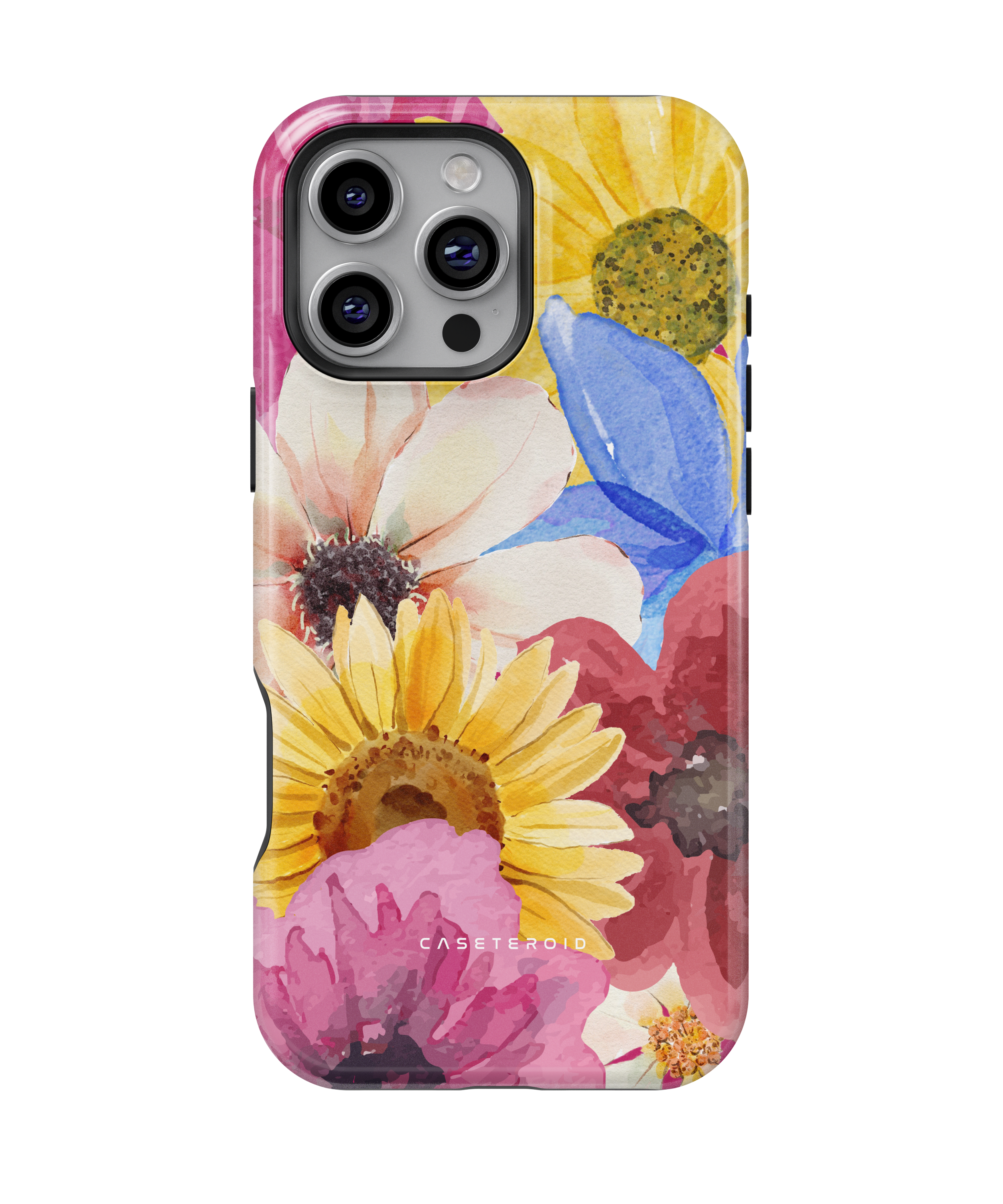 iPhone Tough Case with MagSafe - Bloom Splash - CASETEROID