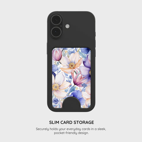 Blossom Haven - Magnetic Wallet & Stand
