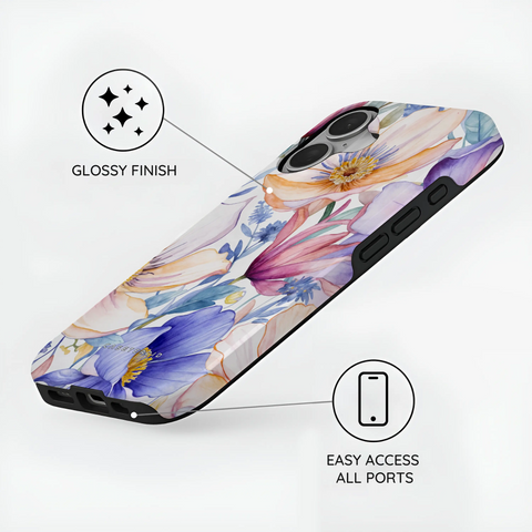 Blossom Haven - iPhone 16 Plus Case