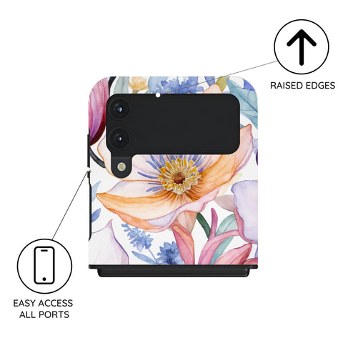Blossom Haven - Samsung Galaxy Z Flip 4 Case