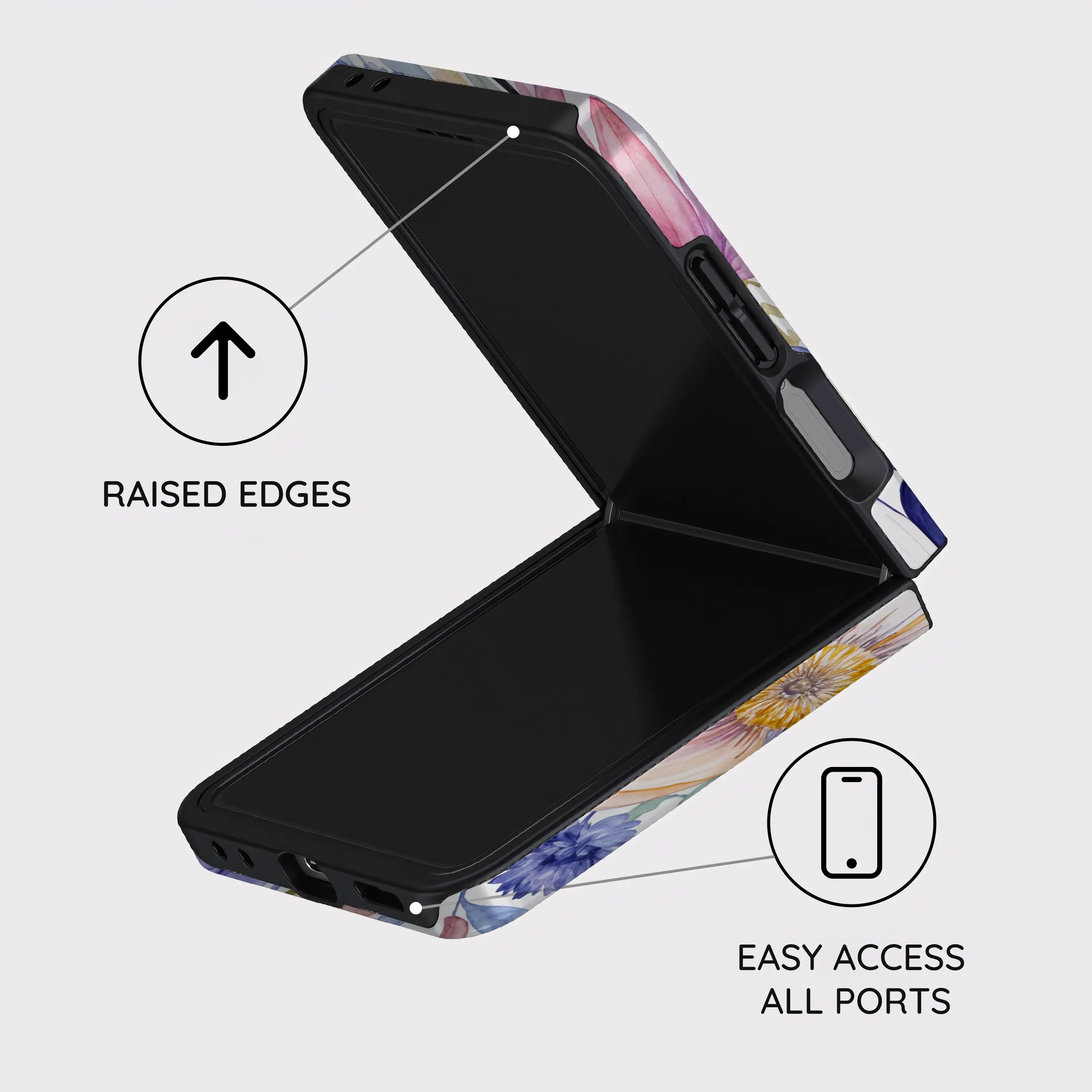 Blossom Haven - Samsung Galaxy Z Flip 7 Case