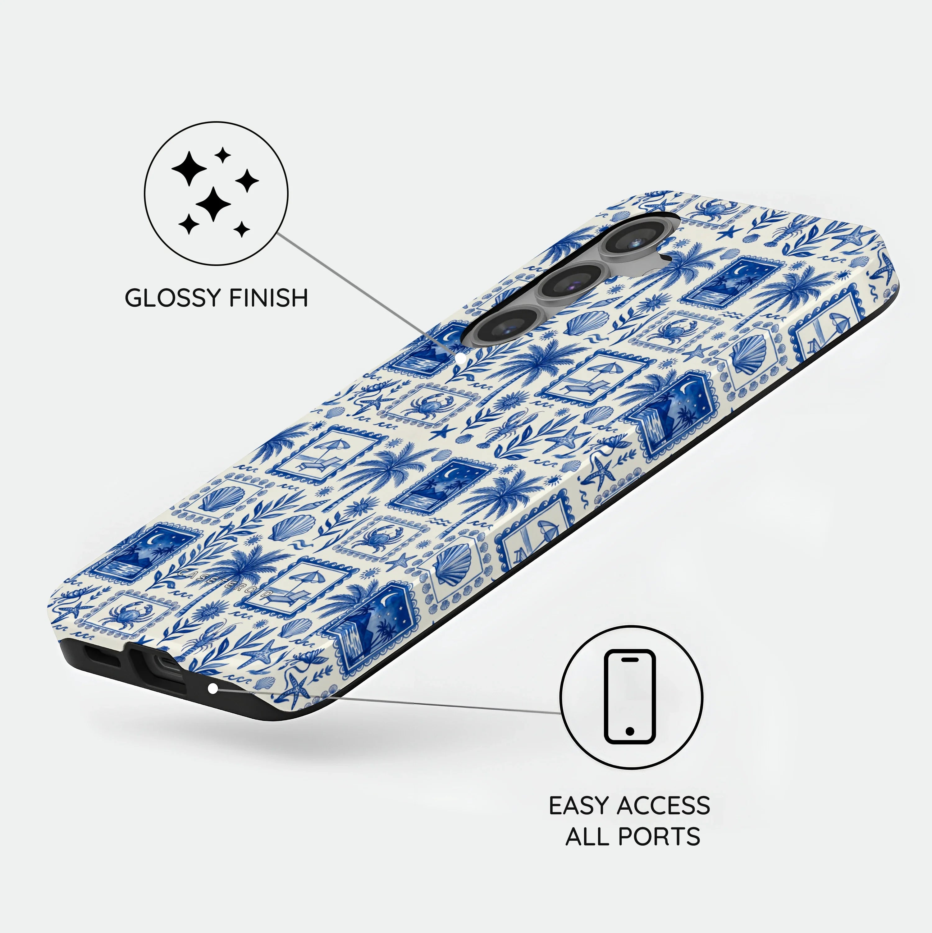 Blue Horizon - Samsung Galaxy S24 Case