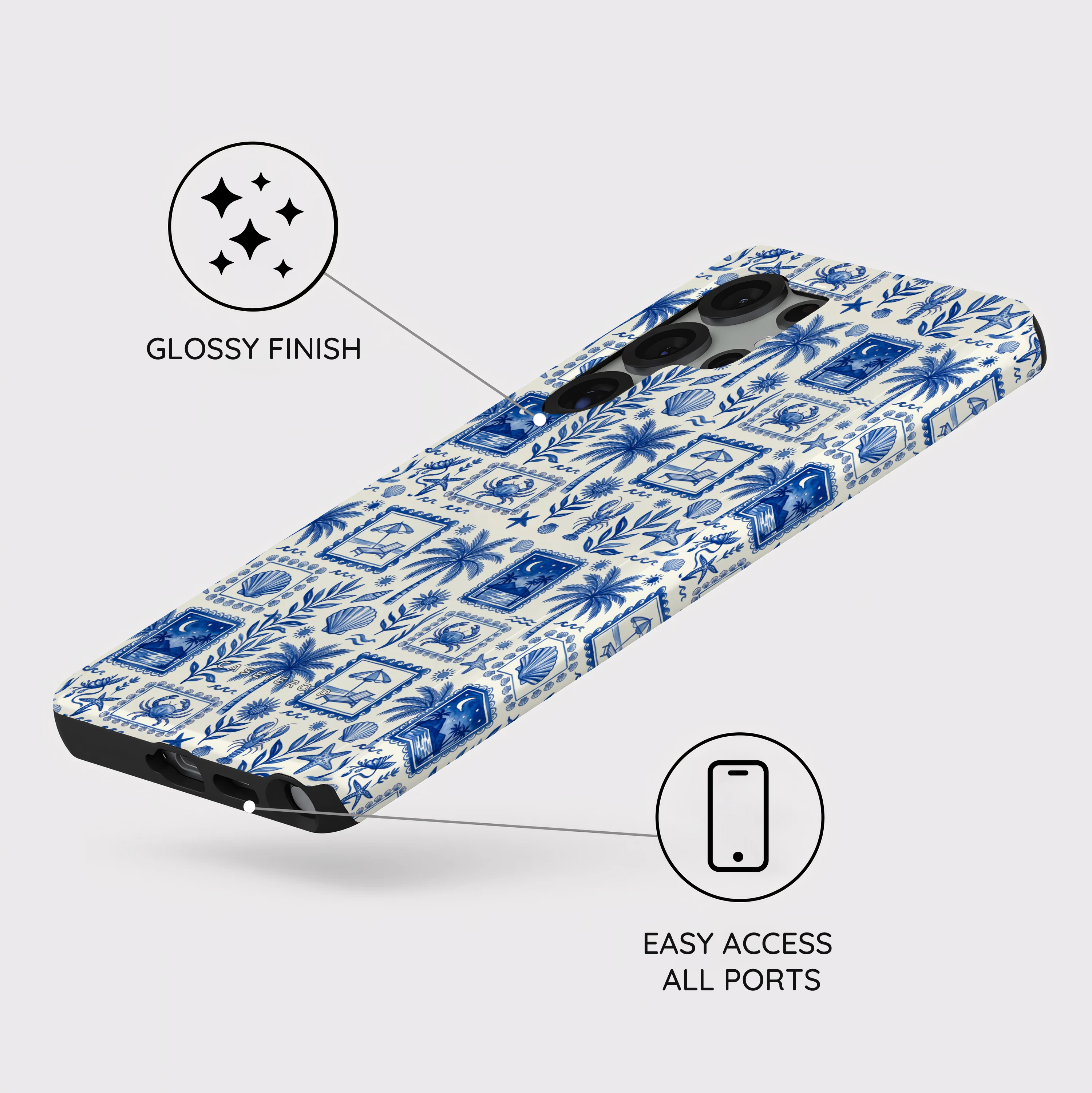 Blue Horizon - Samsung Galaxy S25 Ultra Case