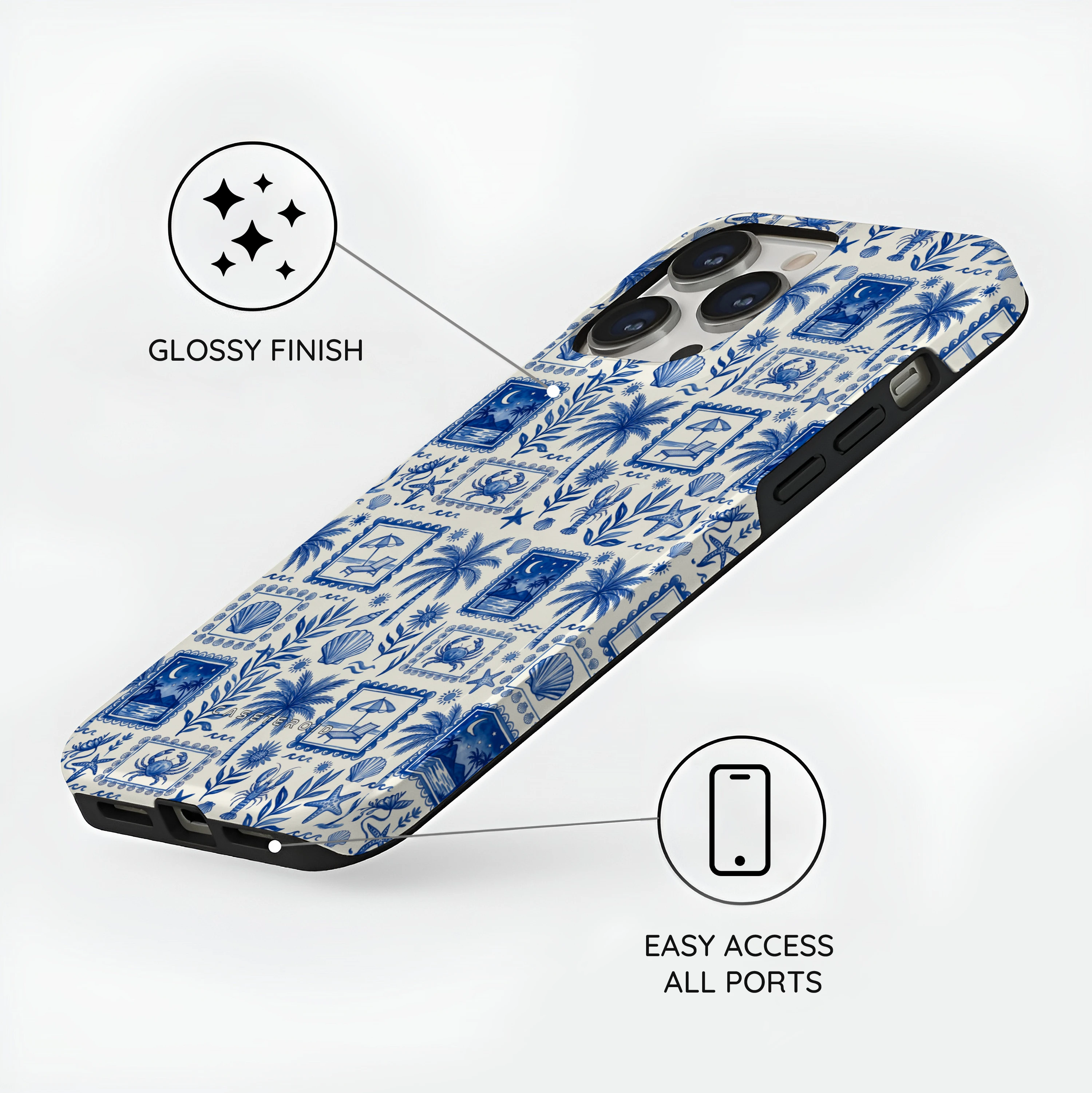 Blue Horizon - iPhone 14 Pro Case