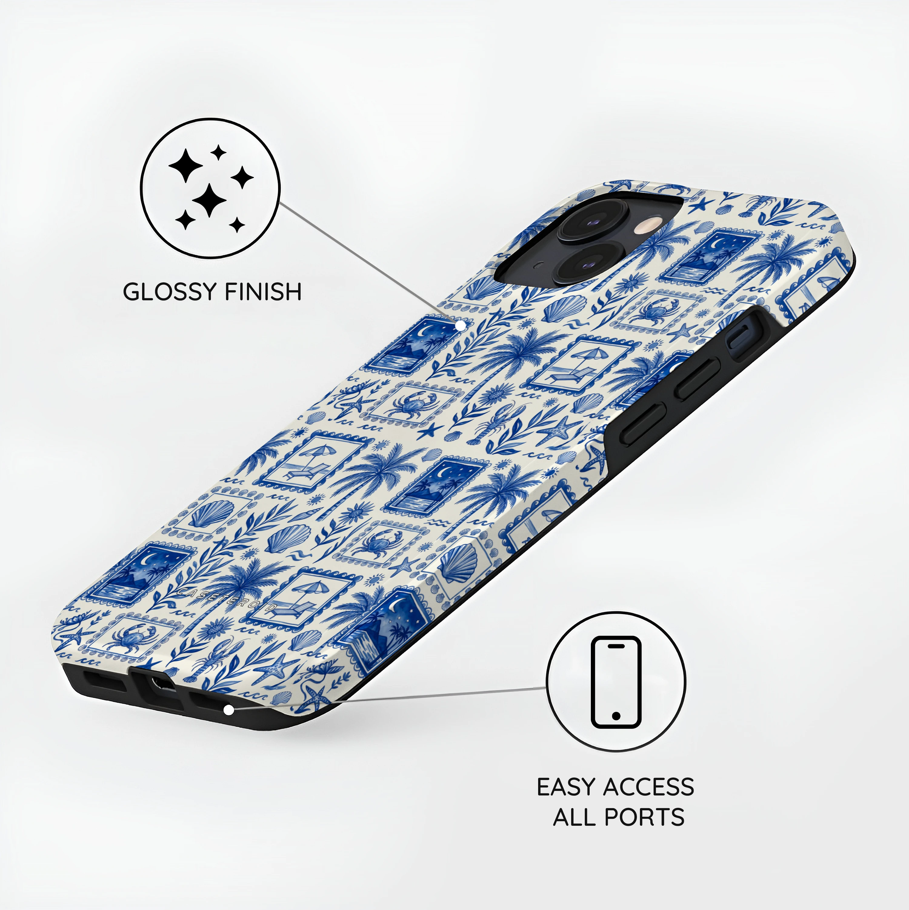 Blue Horizon - iPhone 15 Case