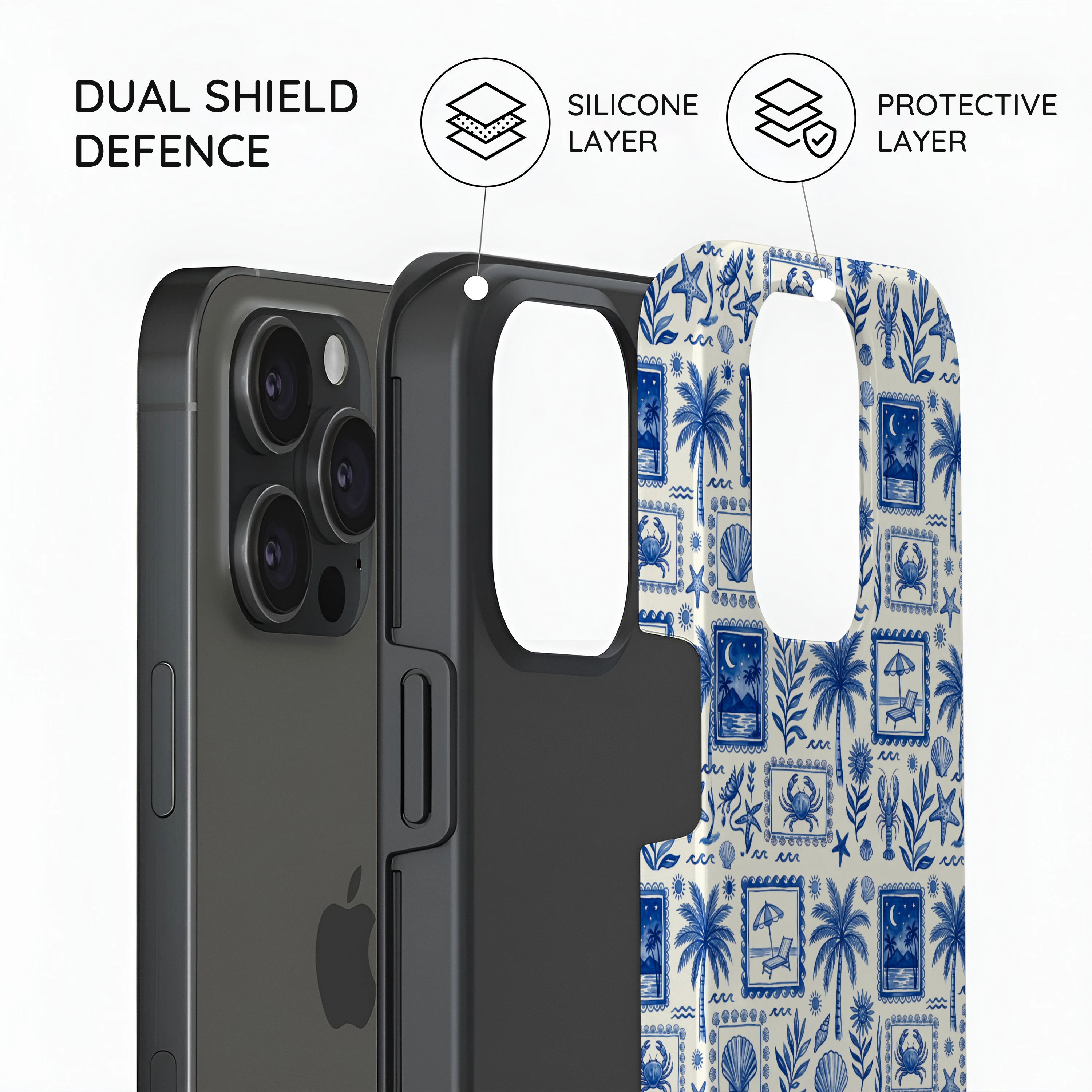 Blue Horizon - iPhone 15 Pro Max Case