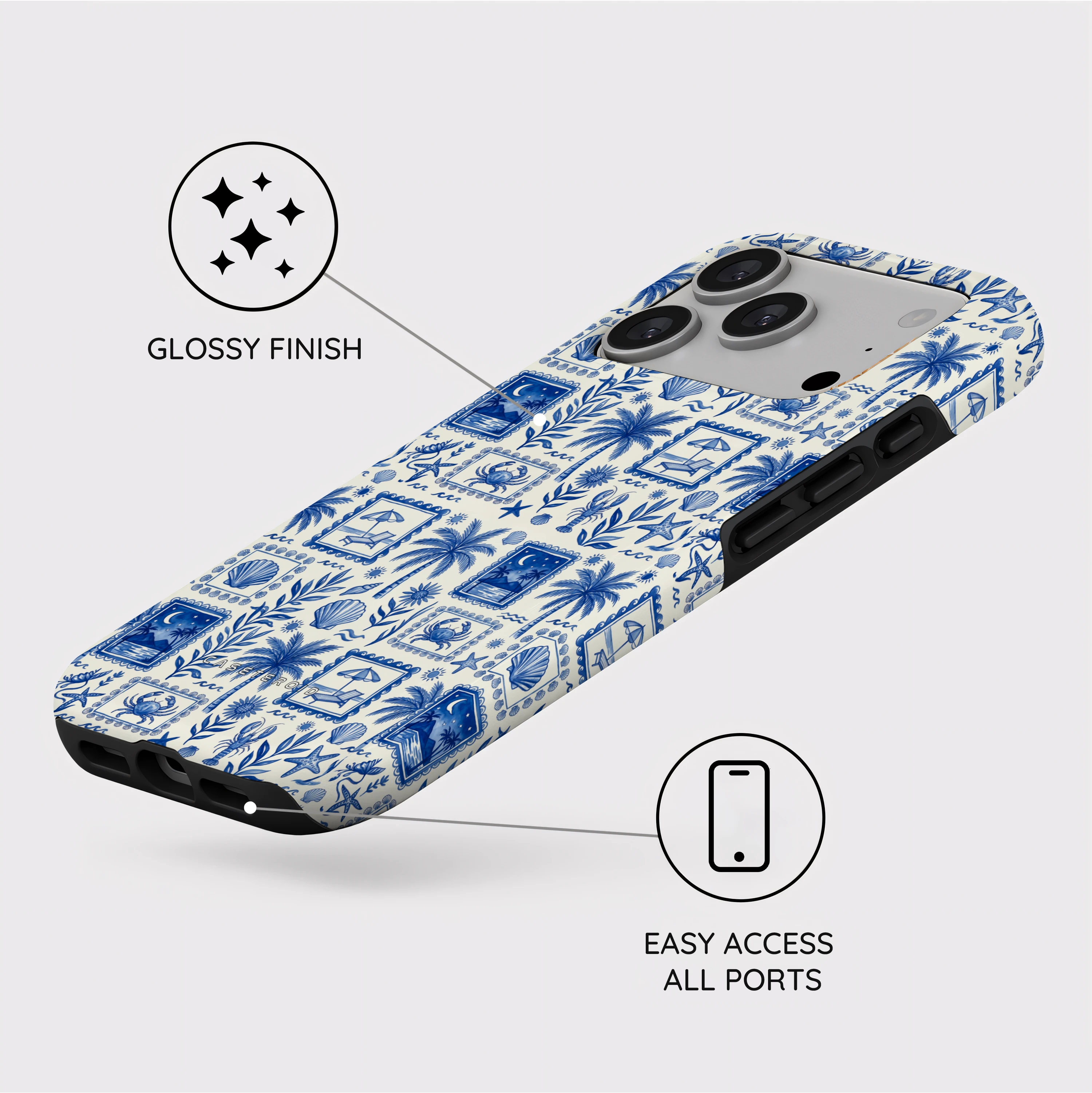 Blue Horizon - iPhone 17 Pro Case