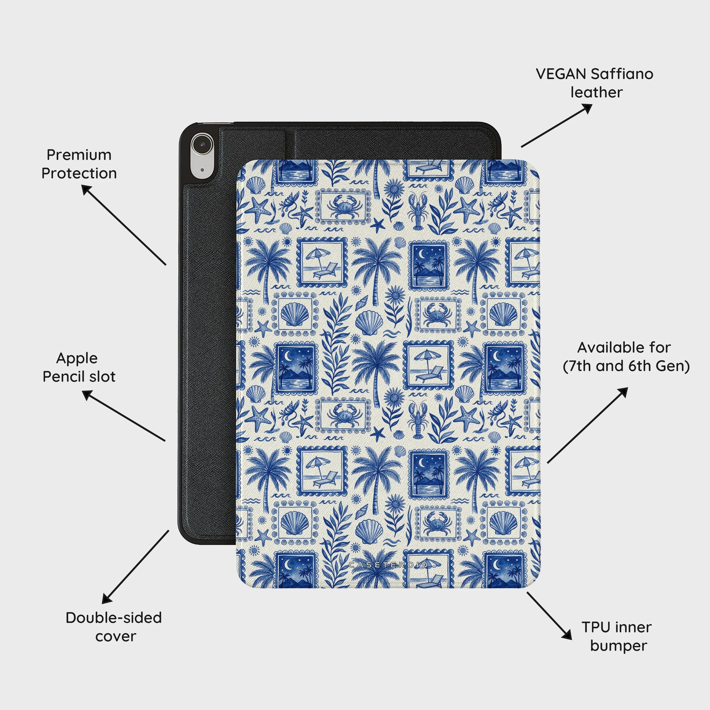 Blue Horizon - iPad Air 11 (7th/6th Gen) Case