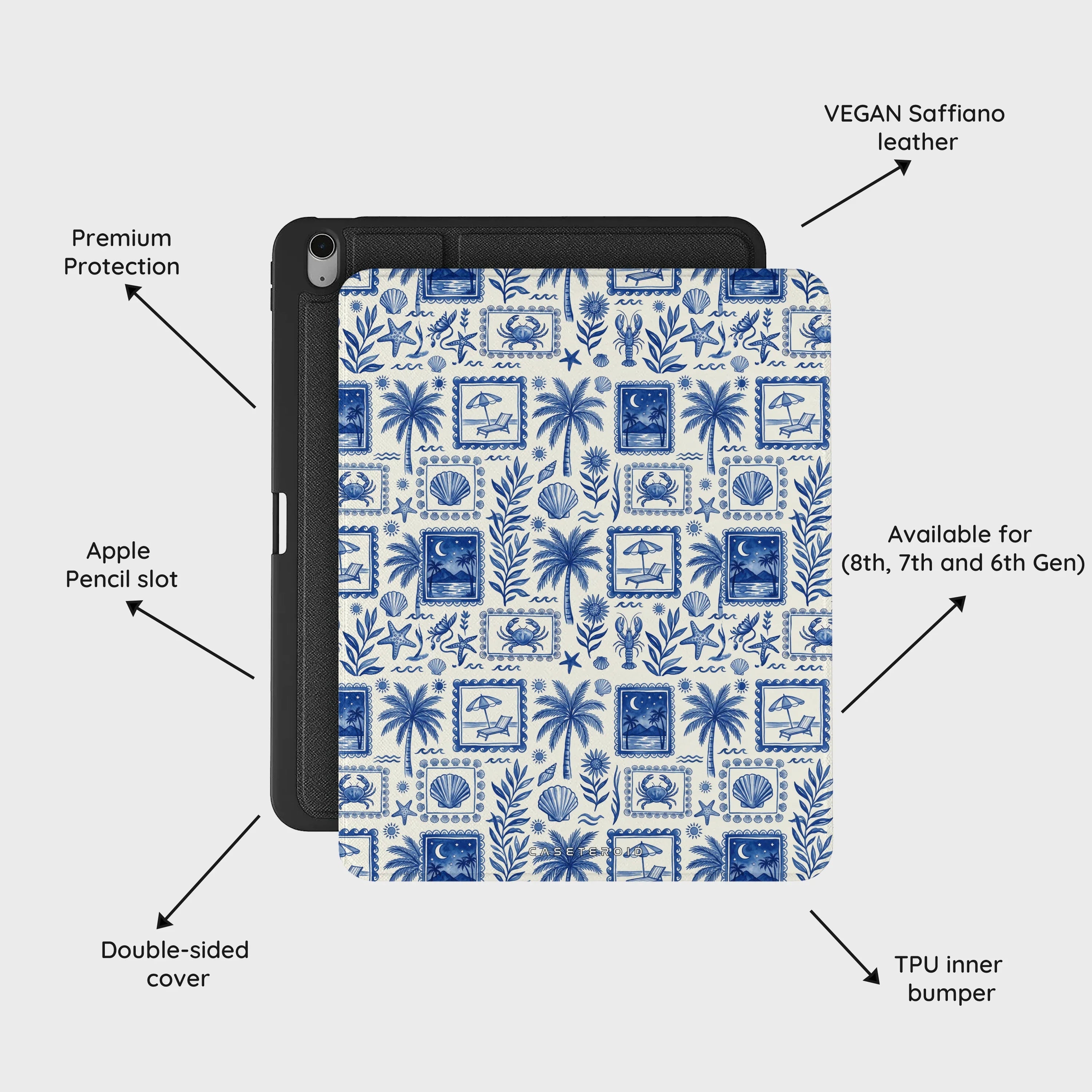 Blue Horizon - iPad Air 13 (8th/7th/6th Gen) Case