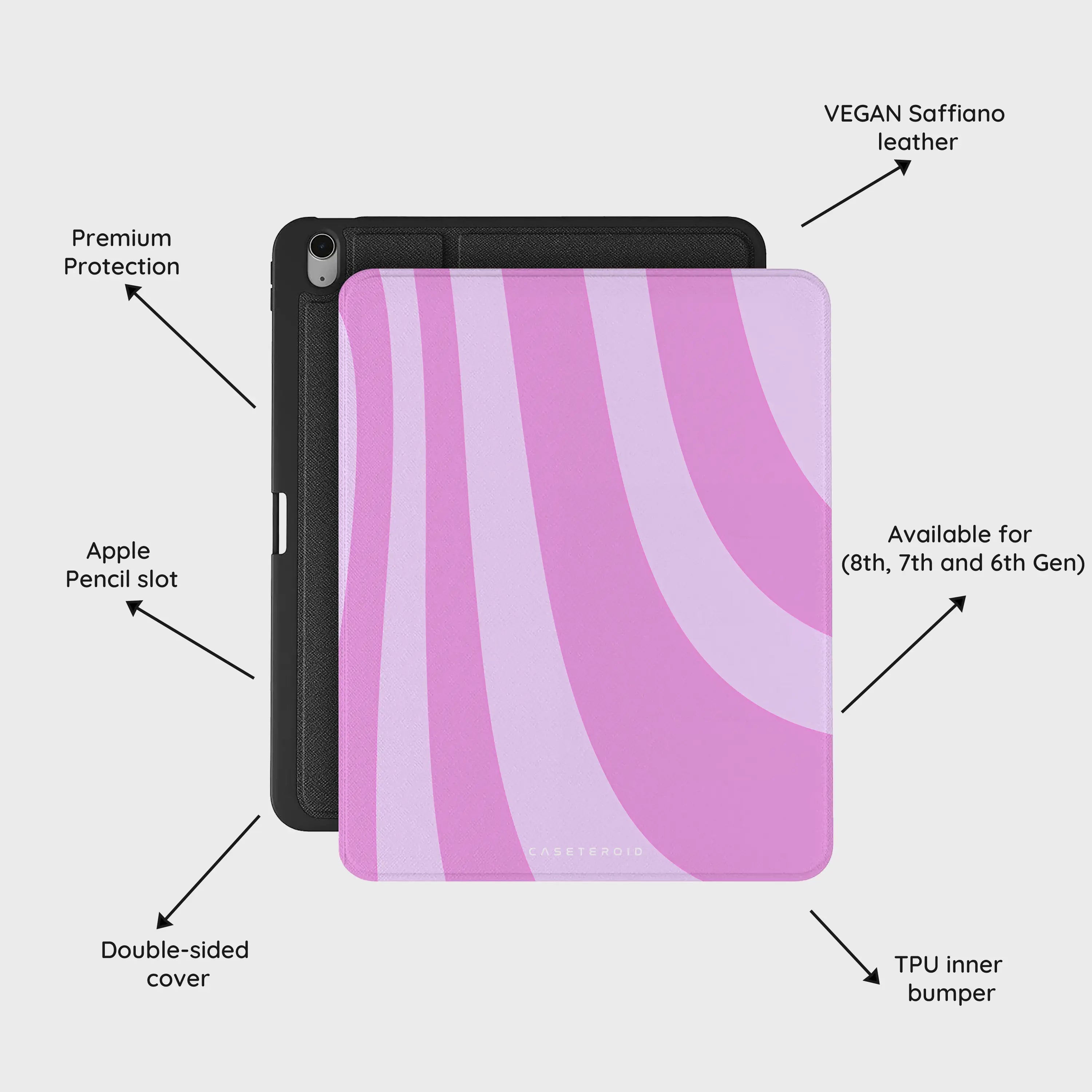 Blush Safari Chic - iPad Air 13 (8th/7th/6th Gen) Case