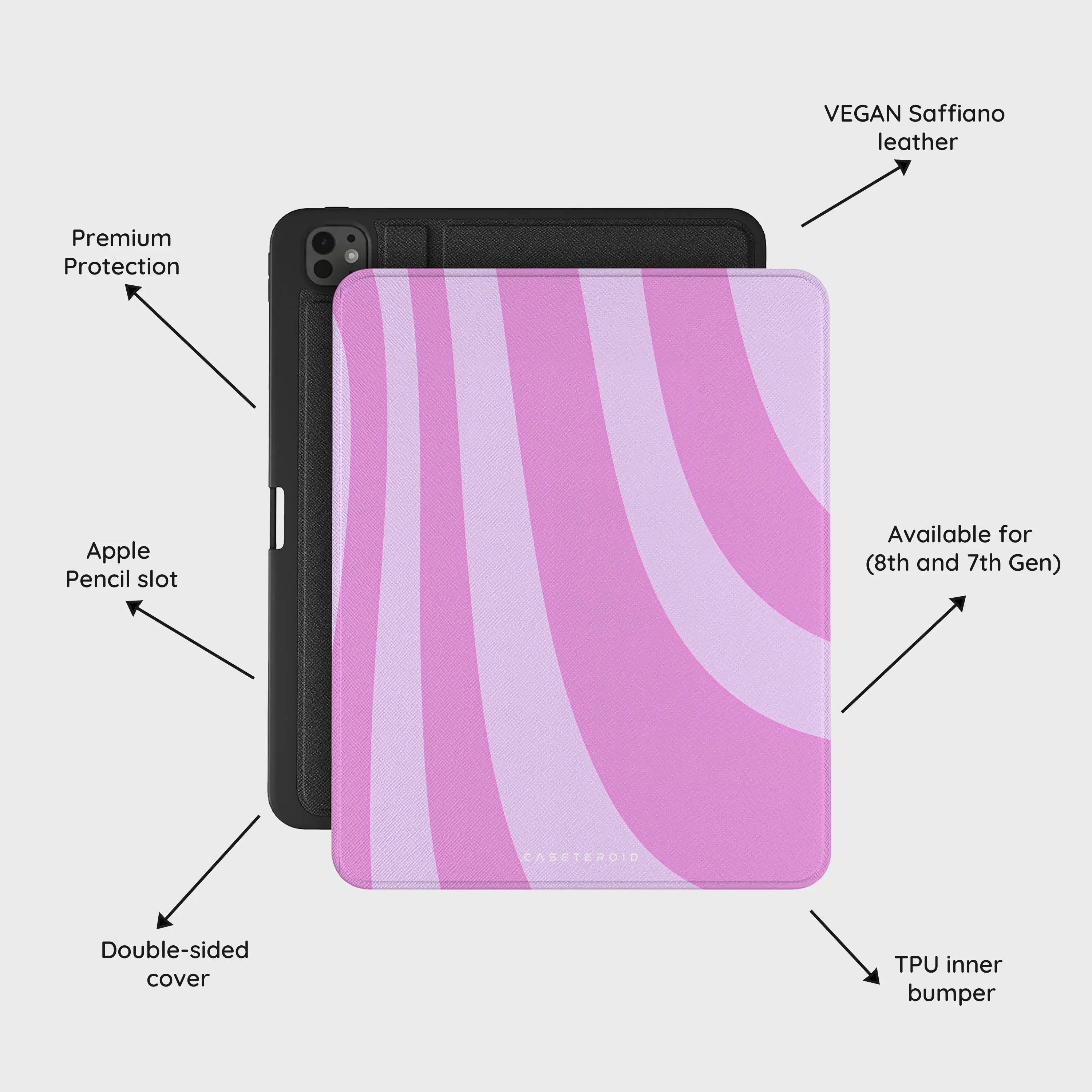 Blush Safari Chic - iPad Pro 13 (8th/7th Gen) Case