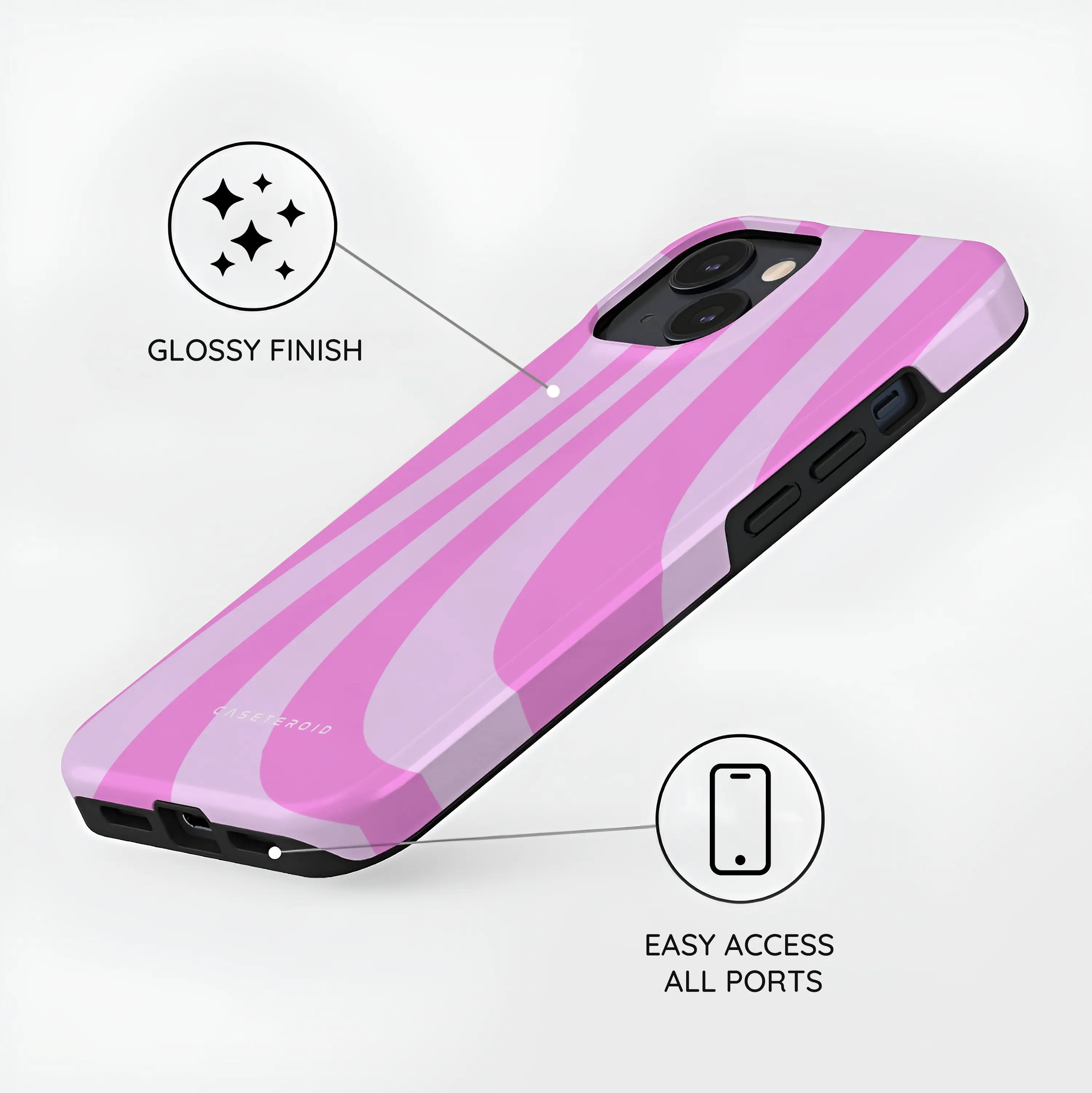 Blush Safari Chic - iPhone 13 Case