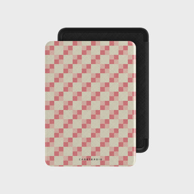 Blush Grid - Kindle Paperwhite Signature Edition (12th Gen) Case