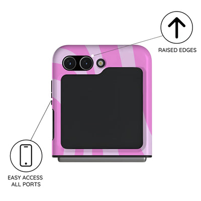 Blush Safari Chic - Samsung Galaxy Z Flip 5 Case