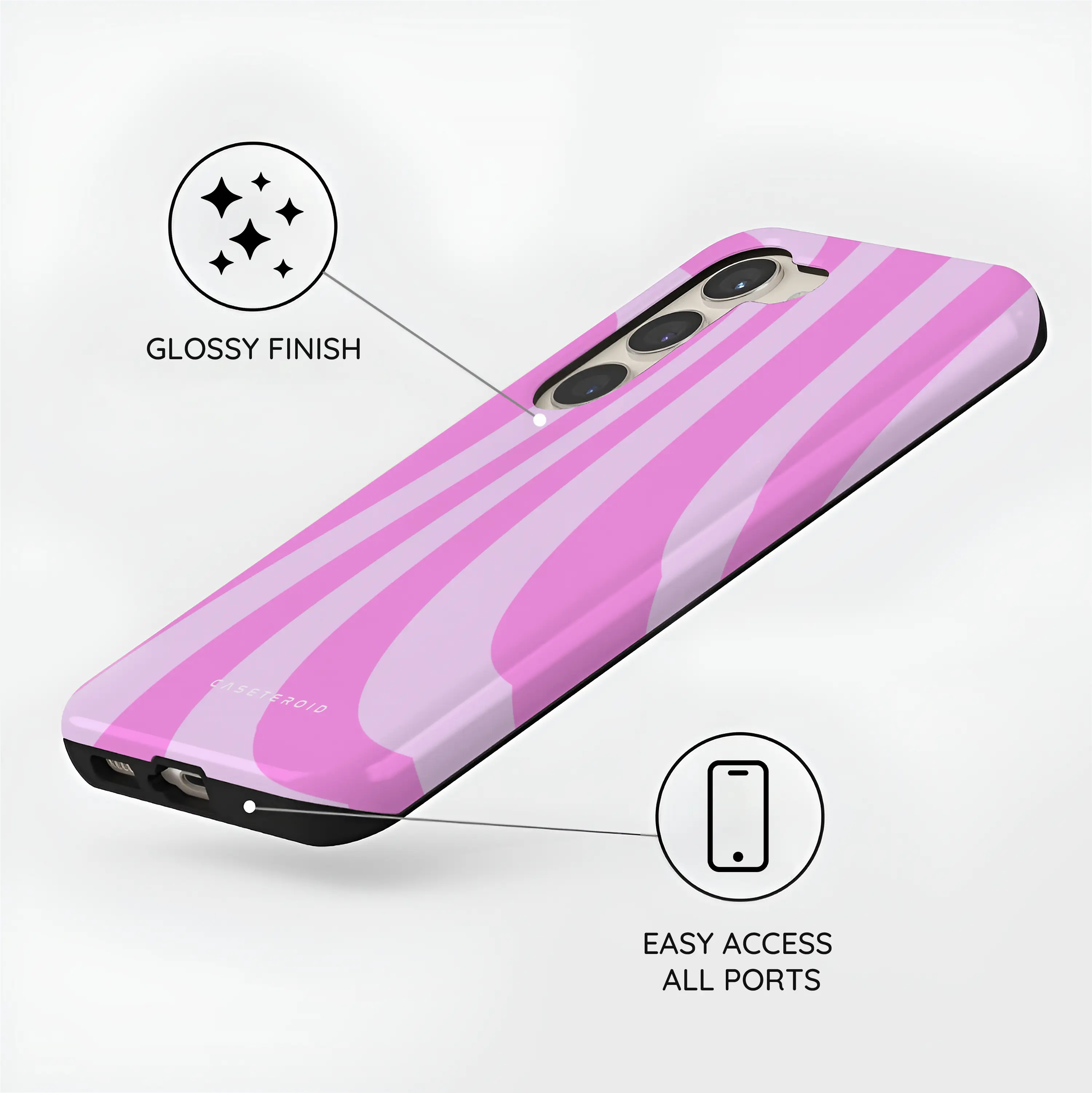 Blush Safari Chic - Samsung Galaxy S23 Plus Case