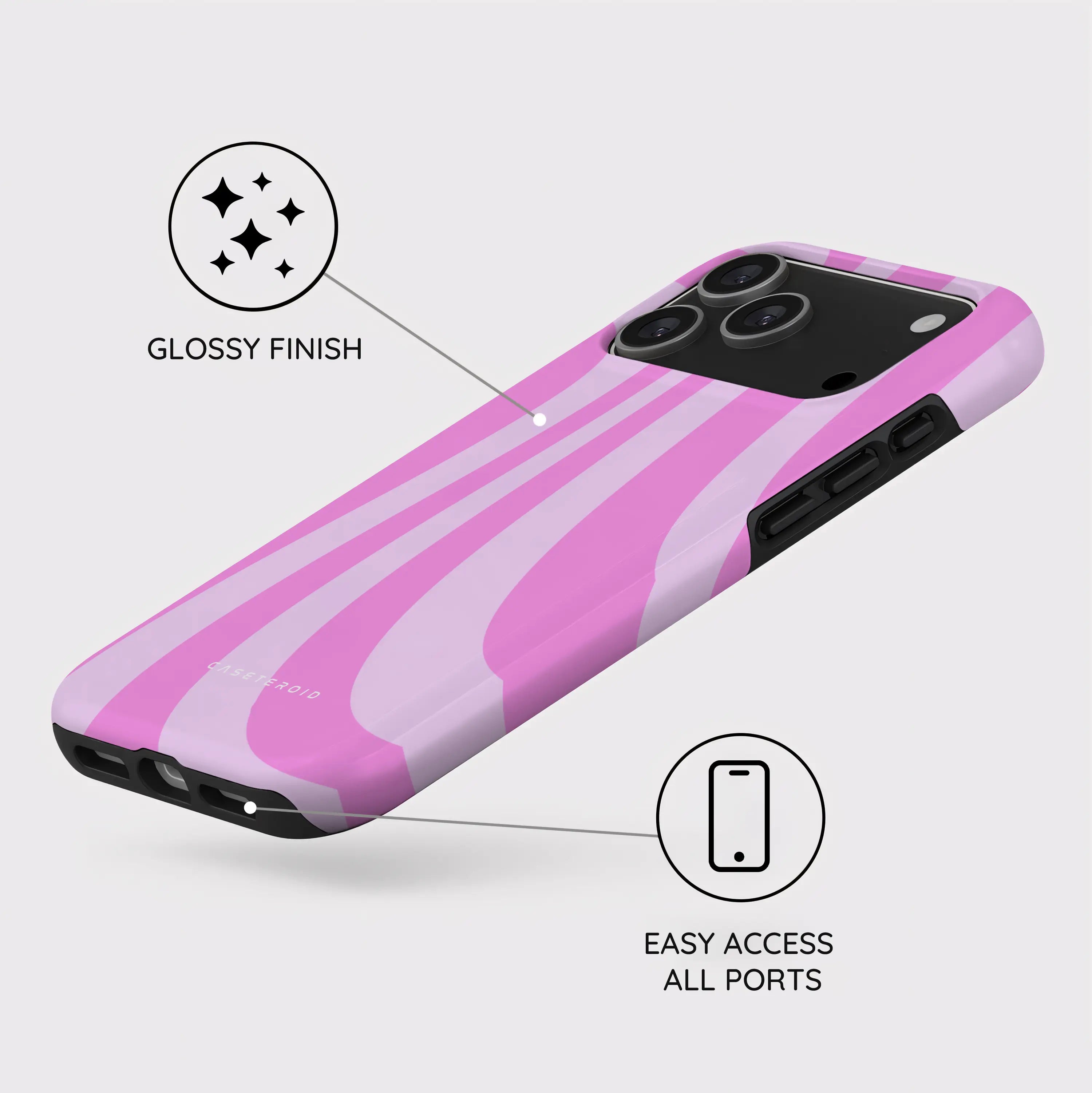 Blush Safari Chic - iPhone 17 Pro Max Case