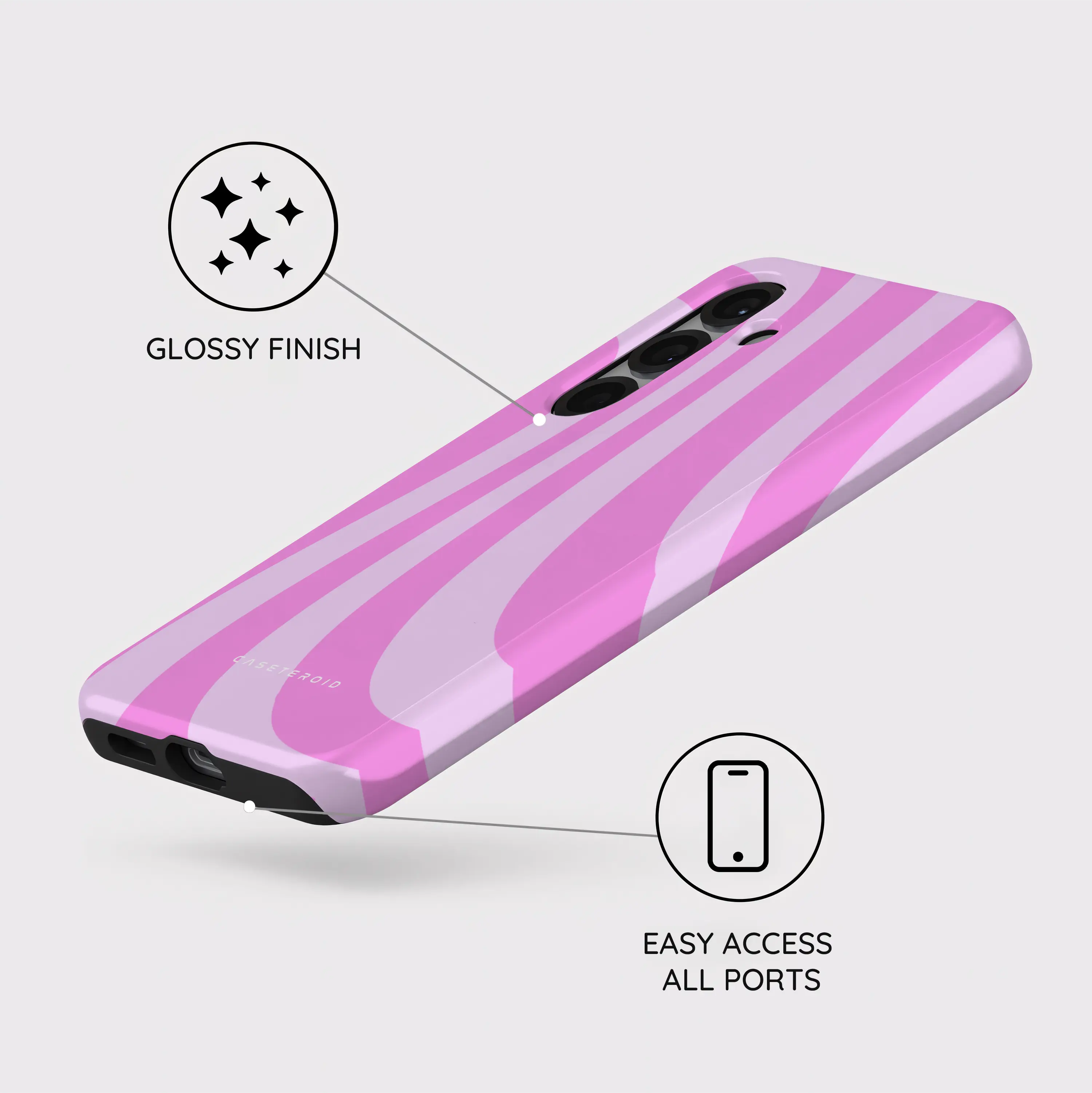 Blush Safari Chic - Samsung Galaxy S25 Plus Case