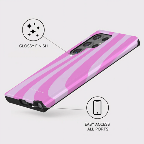 Blush Safari Chic - Samsung Galaxy S24 Ultra Case