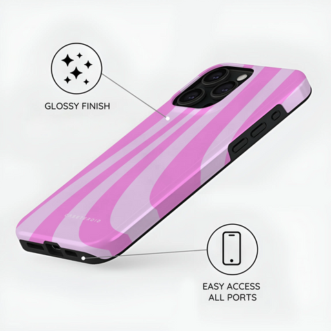 Blush Safari Chic - iPhone 15 Pro Case