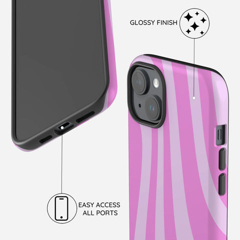 Blush Safari Chic - iPhone 14 Case