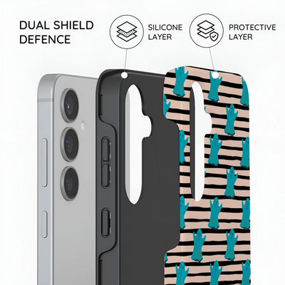 Boo Stripes - Samsung Galaxy S24 Case