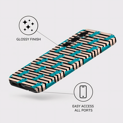 Boo Stripes - Samsung Galaxy S25 Case