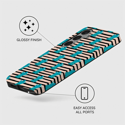 Boo Stripes - Samsung Galaxy S26 Case