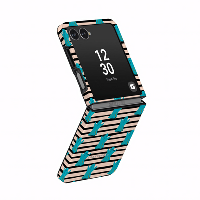 Boo Stripes - Samsung Galaxy Z Flip 8 Case