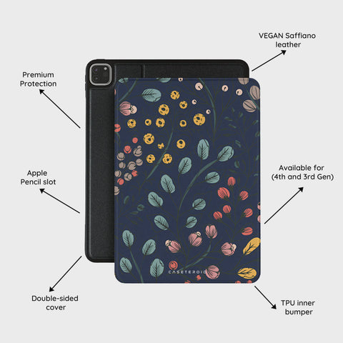 Botanical Kaleidoscope - iPad Pro 11 (4th/3rd Gen) Case