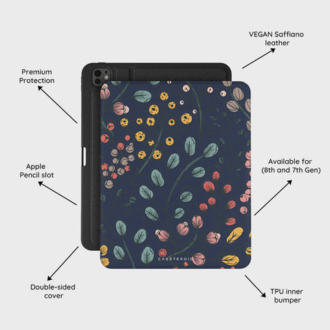 Botanical Kaleidoscope - iPad Pro 13 (8th/7th Gen) Case