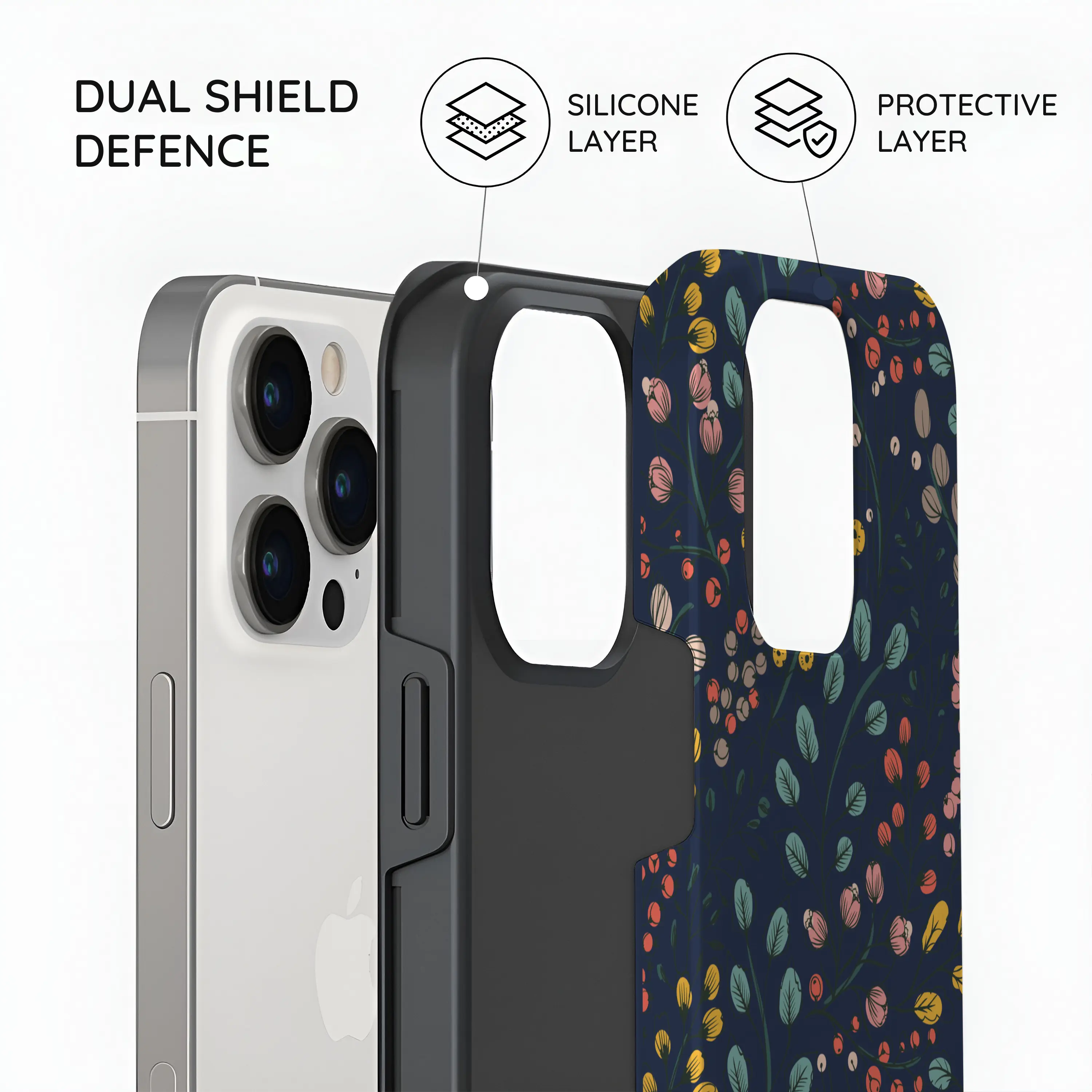 Botanical Kaleidoscope - iPhone 14 Pro Max Case