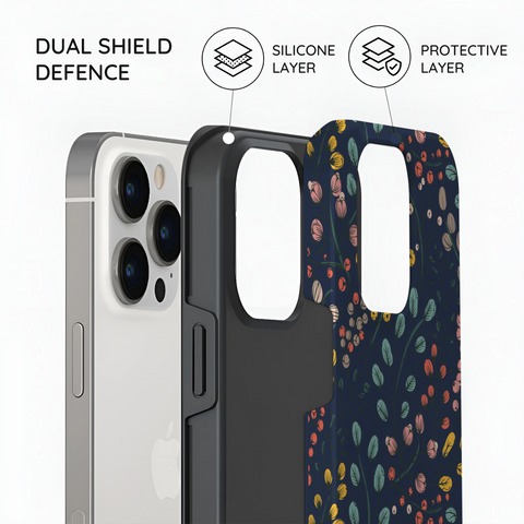 Botanical Kaleidoscope - iPhone 14 Pro Case
