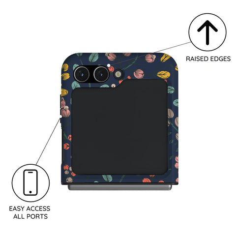 Botanical Kaleidoscope - Samsung Galaxy Z Flip 5 Case