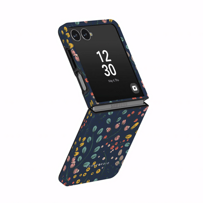 Botanical Kaleidoscope - Samsung Galaxy Z Flip 7 Case