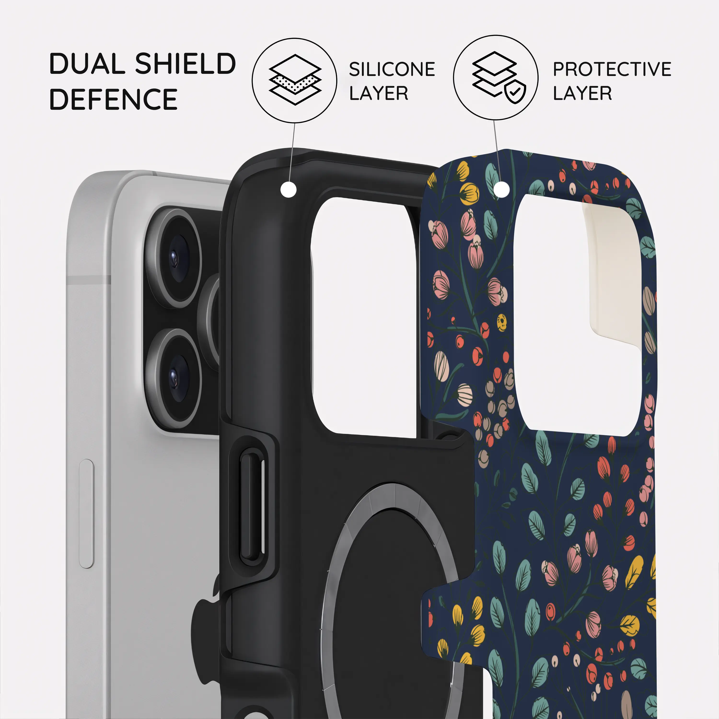Botanical Kaleidoscope - iPhone 17 Pro Case