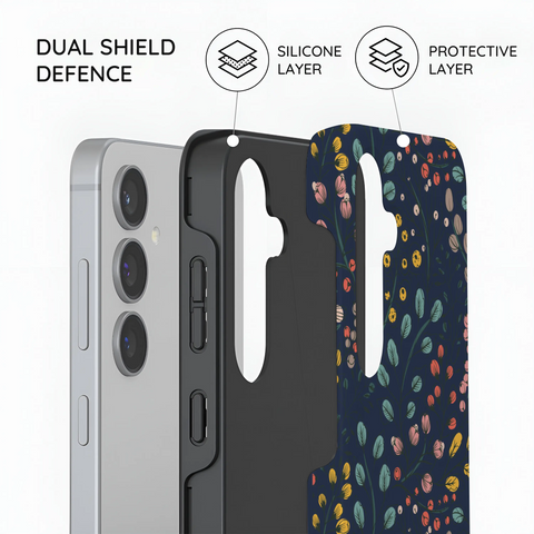 Botanical Kaleidoscope - Samsung Galaxy S24 Plus Case