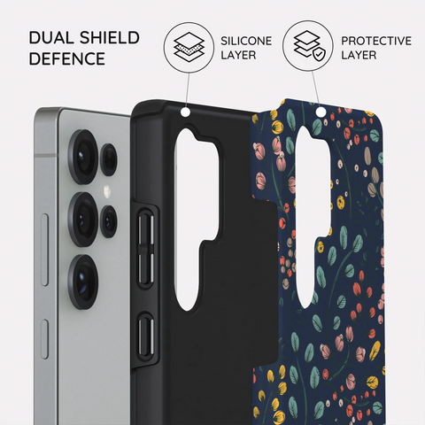 Botanical Kaleidoscope - Samsung Galaxy S25 Ultra Case