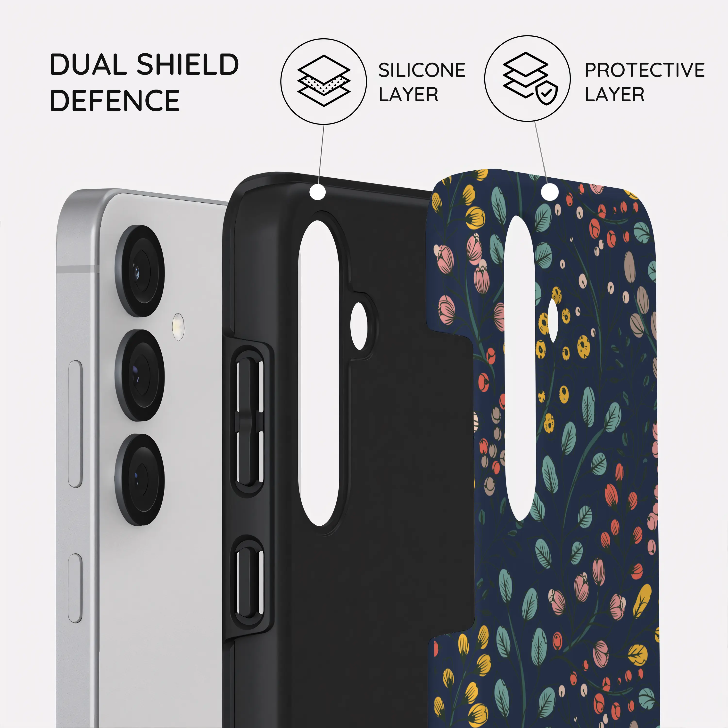 Botanical Kaleidoscope - Samsung Galaxy S25 Plus Case