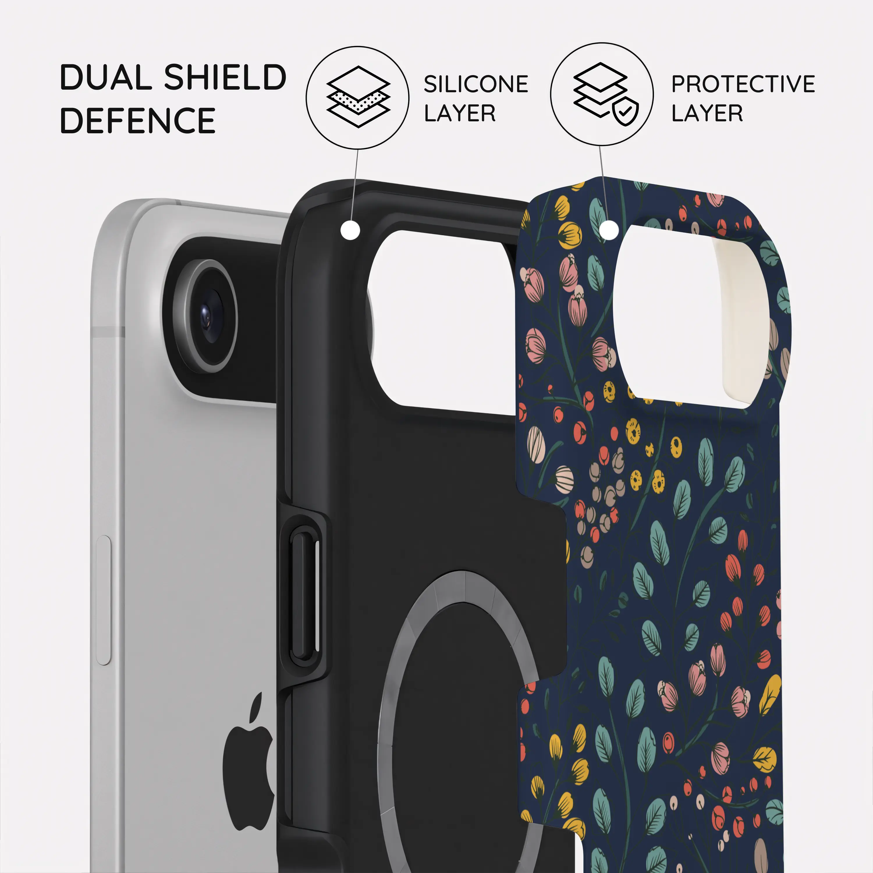 Botanical Kaleidoscope - iPhone 17 Air Case