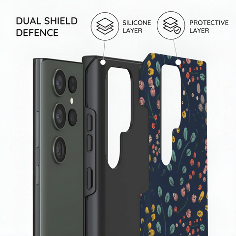 Botanical Kaleidoscope - Samsung Galaxy S23 Ultra Case