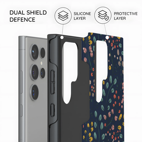 Botanical Kaleidoscope - Samsung Galaxy S24 Ultra Case