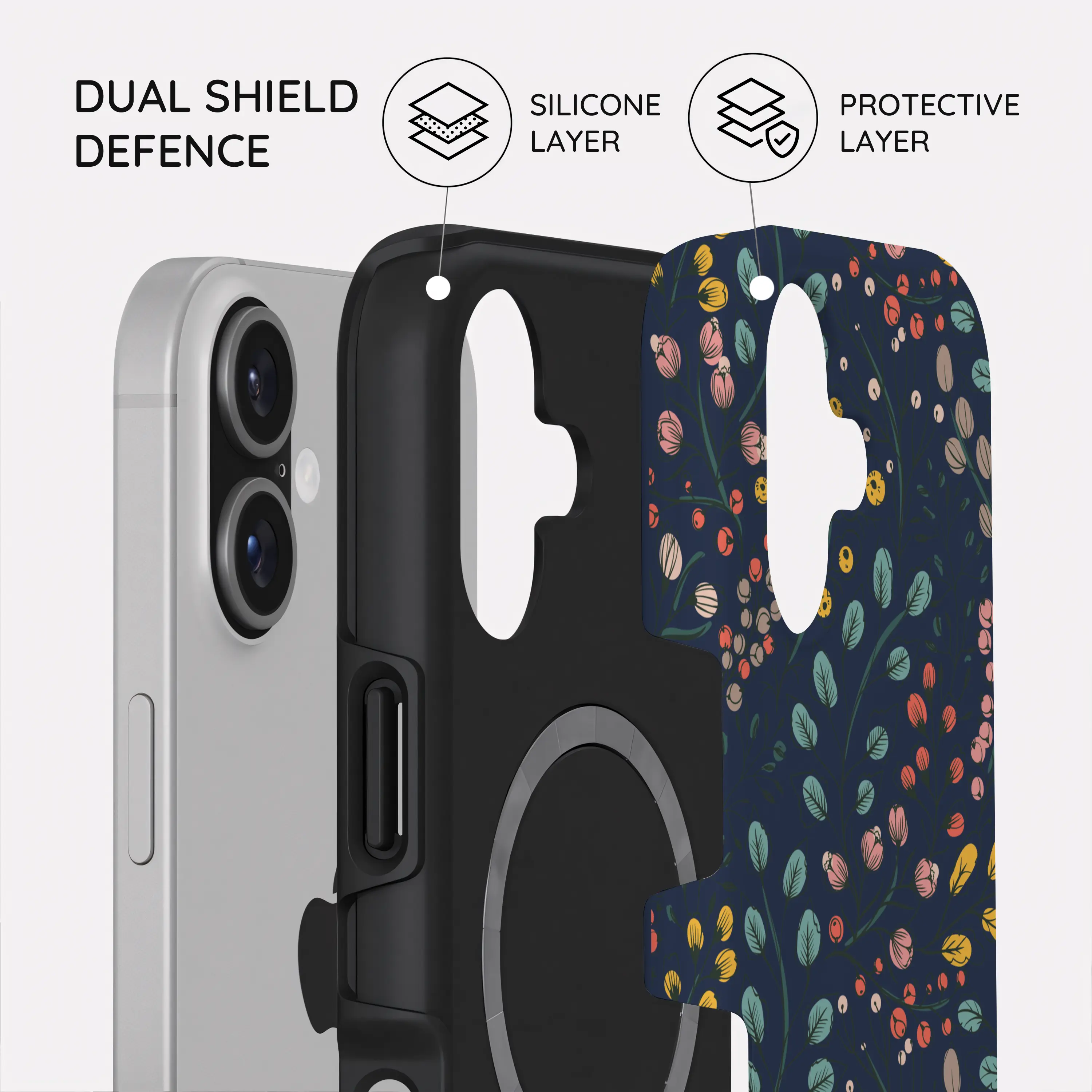 Botanical Kaleidoscope - iPhone 17 Case