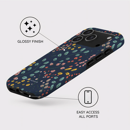 Botanical Kaleidoscope - iPhone 17 Pro Case