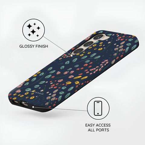 Botanical Kaleidoscope - Samsung Galaxy S23 Plus Case