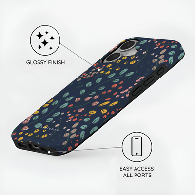 Botanical Kaleidoscope - iPhone 16 Plus Case