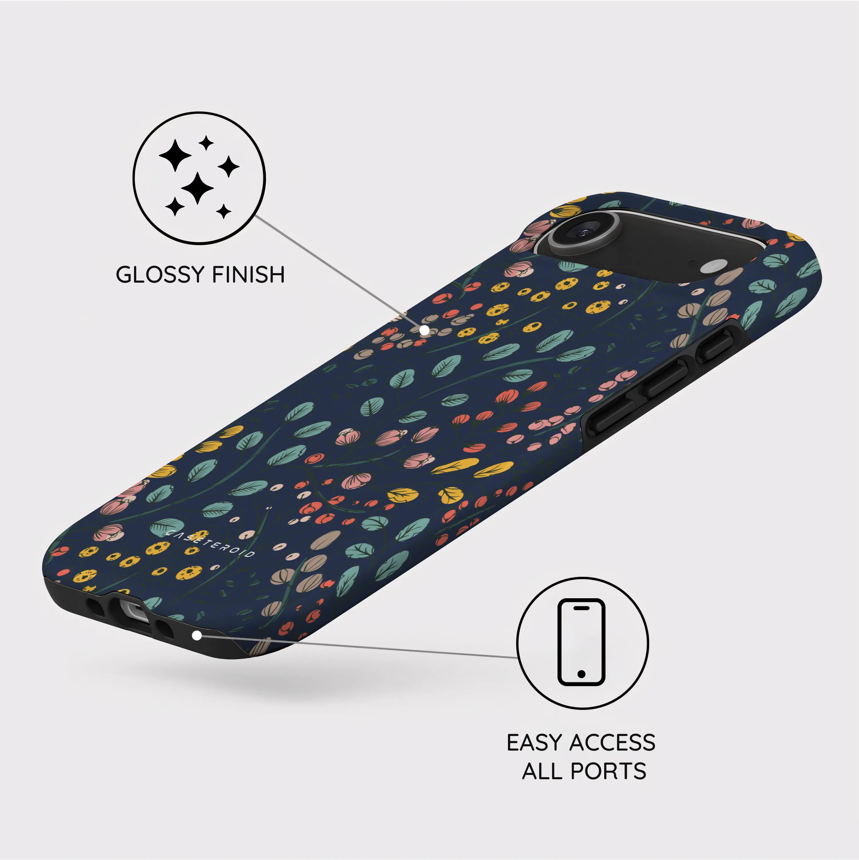Botanical Kaleidoscope - iPhone 17 Air Case