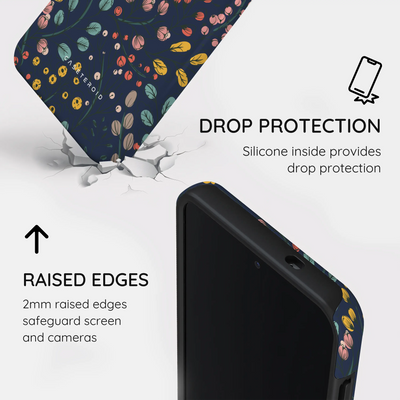 Botanical Kaleidoscope - Samsung Galaxy S25 Case