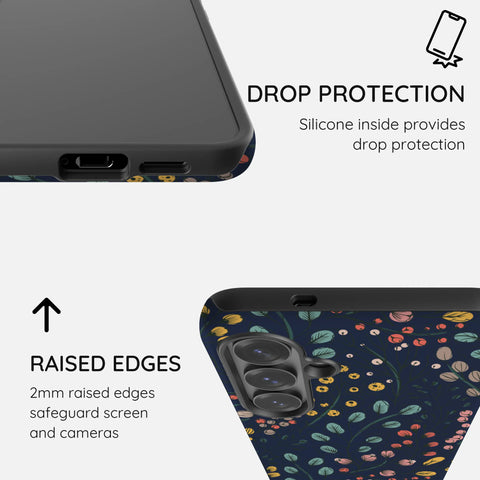 Botanical Kaleidoscope - Samsung Galaxy S23 Case