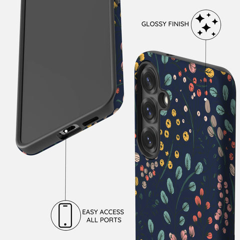 Botanical Kaleidoscope - Samsung Galaxy S23 Case