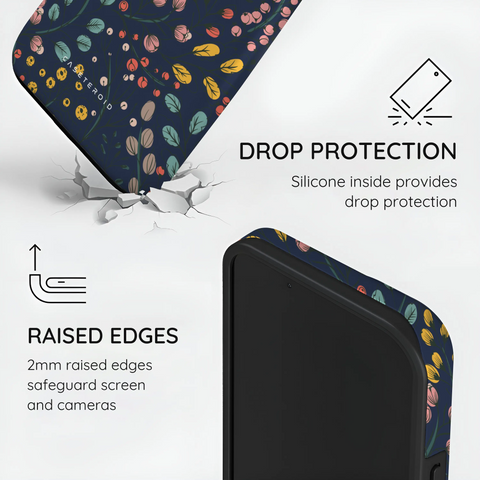 Botanical Kaleidoscope - iPhone 15 Case